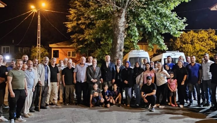 Yukarıkirazca’da Mahalle Buluşmasına katıldılar.
