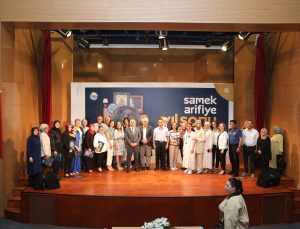 Arifiye’de SAMEK Yıl Sonu Sergisinin açılışı gerçekleşti.