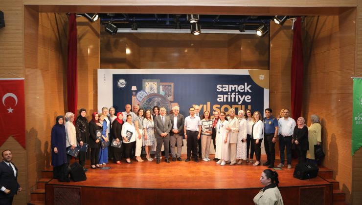 Arifiye’de SAMEK Yıl Sonu Sergisinin açılışı gerçekleşti.