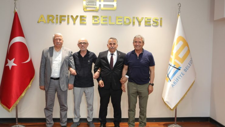 Üç İlçenin Belediye Başkanlarından ziyaret