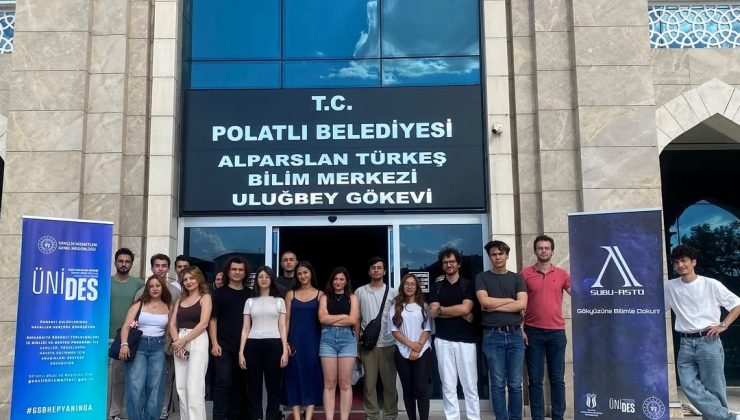 Ankara’da astronomi gözlemi gerçekleştirdiler