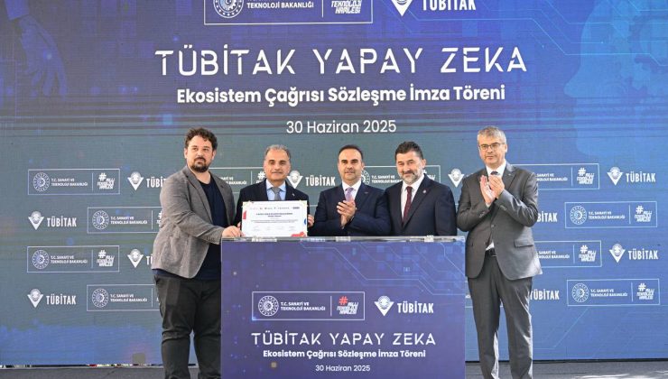TÜBİTAK Yapay Zeka Ekosistem Çağrısı Sözleşmeleri İmzalandı