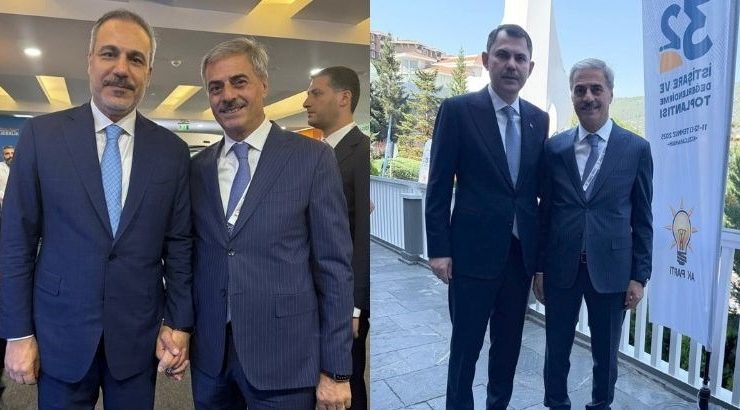 Başkan Alemdar, Bakan Fidan ve Kurum’la görüştü