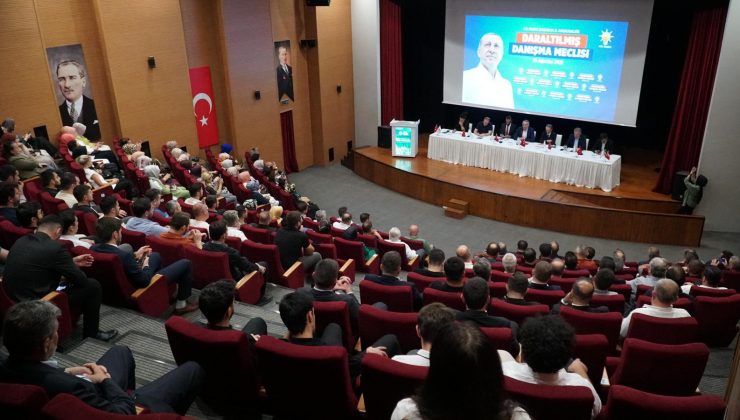 AK Parti Sakarya Daraltılmış İl Danışma Meclisi Yoğun Katılımla Gerçekleştirildi