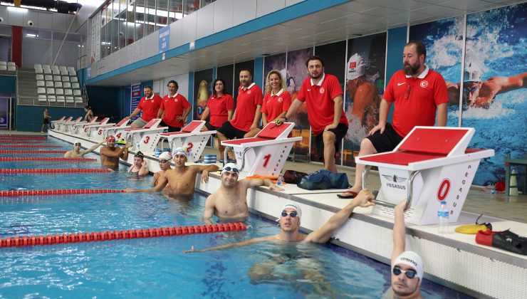Özel Sporcular Yüzme Milli Takımı Sakarya’da kamp yapıyor