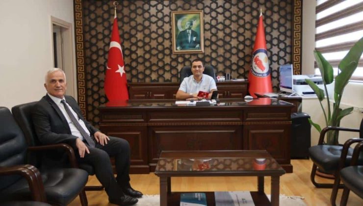İlçe Milli Eğitim Müdüründen Kaymakam Pınar’a Ziyaret