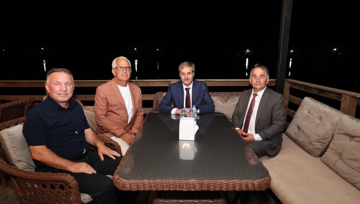 Başkan Alemdar’dan Gölya’da sıcak çay sohbetleri