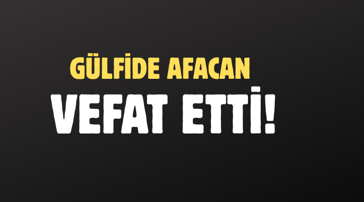 AFACAN AİLESİNİN ACI GÜNÜ!..