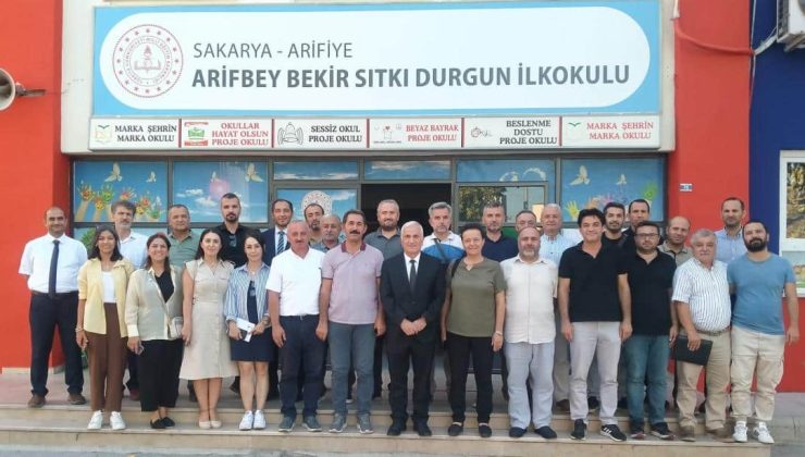 Okul ve Kurum Müdürleri ile Toplantı gerçekleştirildi