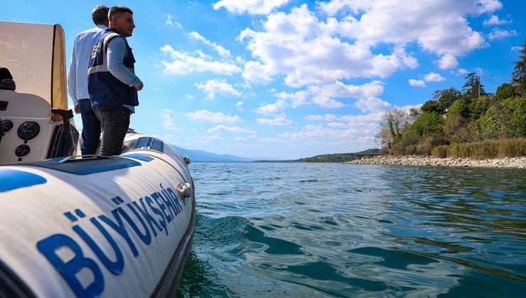 Sapanca Gölü havzasında kaçak su kullanımına karşı sıkı denetim