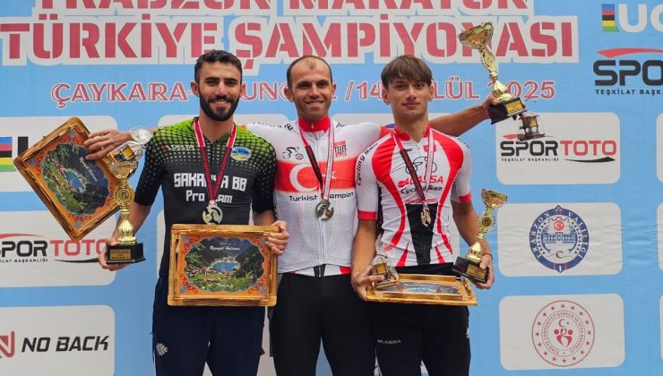 Tecrübeli pedal şampiyonada podyumu boş bırakmadı
