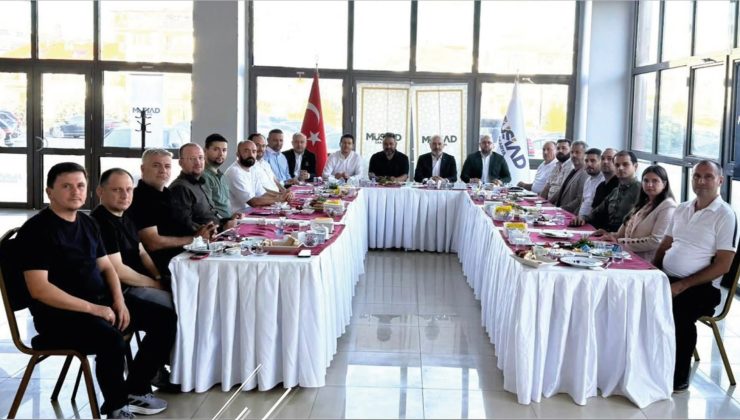 Başkan Ahmet Cihan, İsmail Filizfidanoğlu ve Fikret Doğan’ı ağırladı