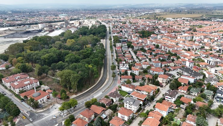 Yazlık Kavşağı ile Millet Bahçesi arasındaki yol çalışmaları tamamlandı