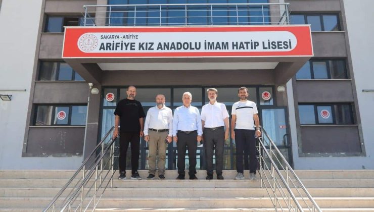 İlçe Millî Eğitim Müdürü Ali Dere’den Eğitim Kurumlarına Ziyaret