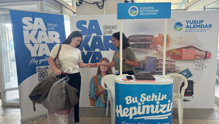 Sakarya’ya ‘hoş geldiniz’ karşılaması