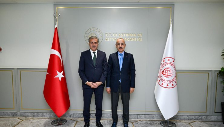 Başkan Alemdar, Ulaştırma ve Altyapı Bakanı Uraloğlu’yla görüştü