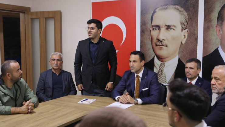 Ak Parti MKYK Üyesi Naim Makas’tan teşkilata ziyaret