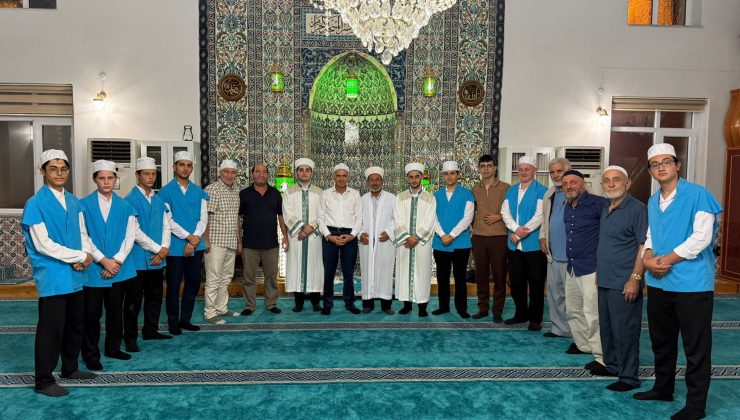 Yukarı Kirazca Camii’nde anlamlı  Mevlid Kandili programı