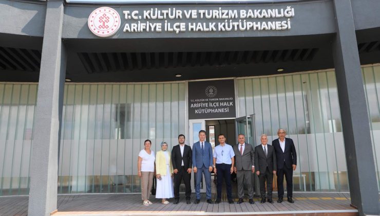 Arifiye İlçe Halk Kütüphanesi Hizmete Girdi