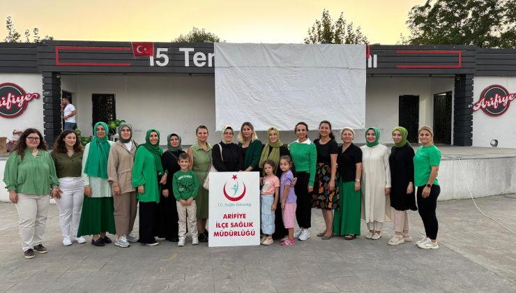 Arifiye’de Lenfoma Kanseri Farkındalık etkinliği