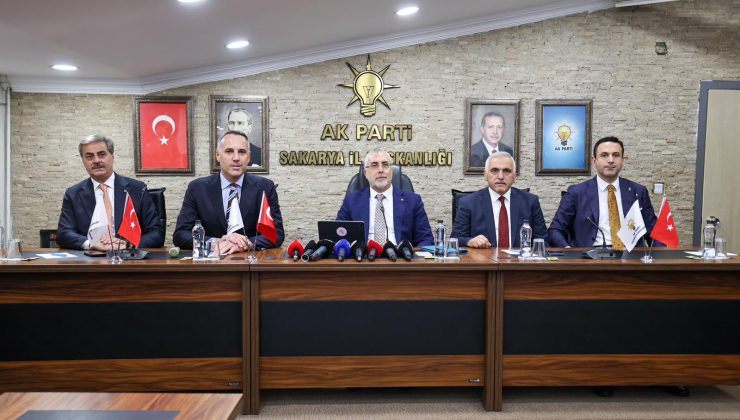 Bakan Vedat Işıkhan,Sakarya’ya geldi 