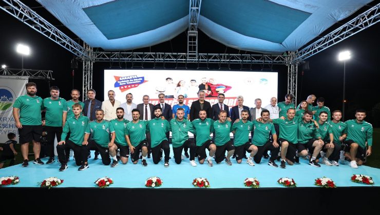 Sakarya’da spor için yeni dönem, büyük destek