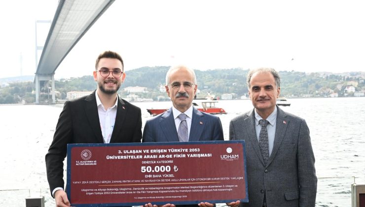 Ulaştırma ve Altyapı Bakanlığından SAÜ Öğrencisine Özel Ödül