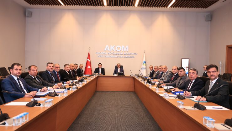 Şehrin su kaynaklarındaki son durum masaya yatırıldı.