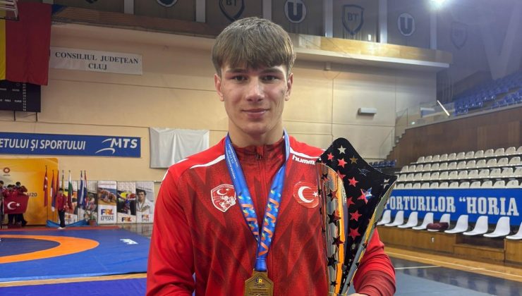 Balkan Şampiyonası’nda altın madalya