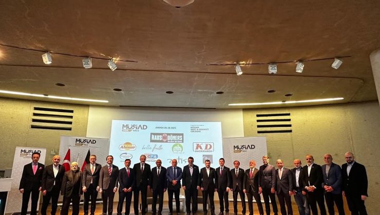 MÜSİAD Sakarya Heyeti Köln’de İş Dünyasıyla buluştu