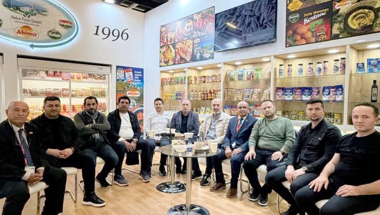 MÜSİAD Sakarya Heyeti ‘Anuga Gıda Fuarı’nda Türk firmalarını yalnız bırakmadı