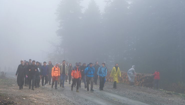 Sisler içindeki Kılıçkaya’da büyüleyici gün