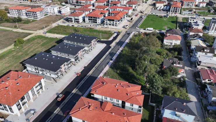 Osmangazi Caddesi yeni yüzüne kavuşuyor