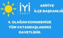 İYİ Parti Arifiye’de Kongre