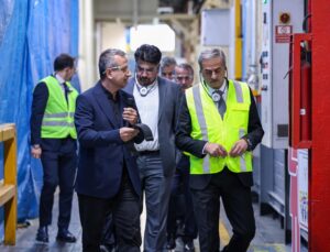 Başkan Alemdar  Goodyear  Lastik fabrikasını ziyaret etti