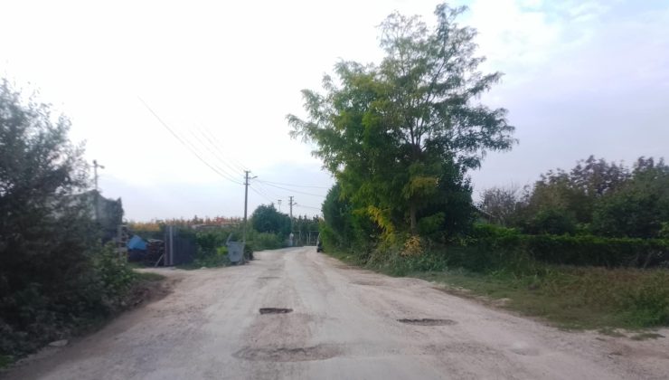 Taş Sokak sakinleri yolları için çare arıyor!