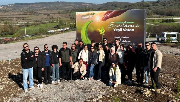 SUBÜ öğrencilerinden yeşil vatan seferberliği