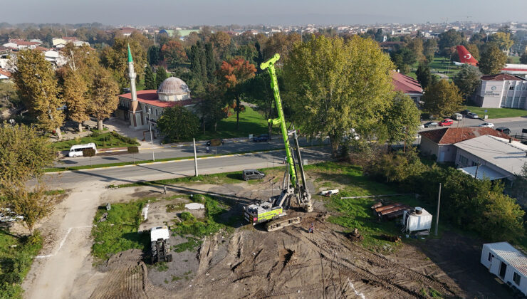 Şehir Kütüphanesi için ilk kazma vuruldu