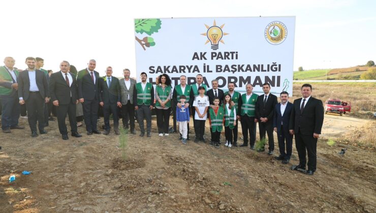 AK Parti Sakarya’dan Yeşil Vatan Seferberliği’ne Güçlü Destek