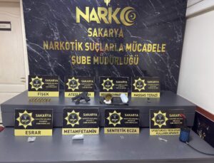 Sakarya’da uyuşturucu operasyonu
