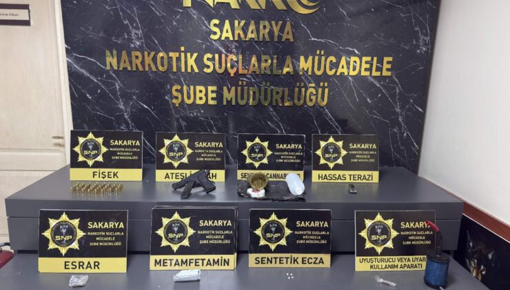 Sakarya’da uyuşturucu operasyonu
