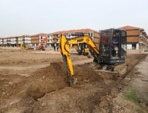 Trafik Parkında kazı ve dolgu çalışmalarına başlandı