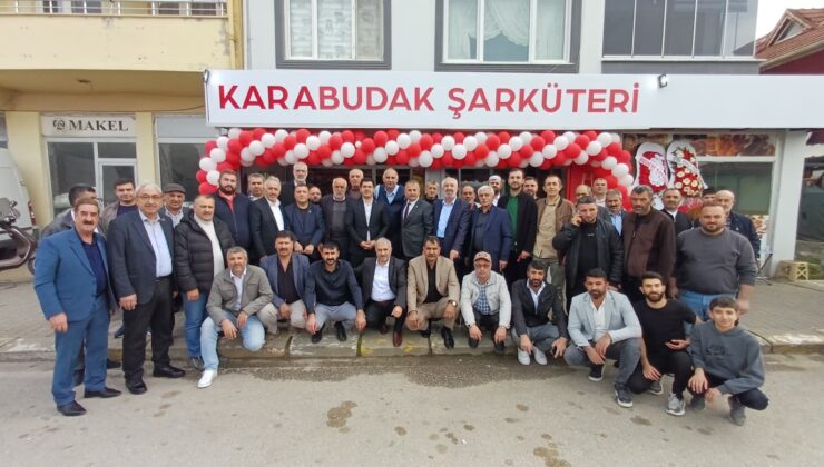 “Karabudak Şarküteri”ilçemizde hizmete açıldı