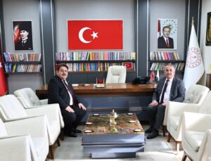 İl Milli Eğitim Müdürü Coşkun Bakırtaş’ı ziyaret etti