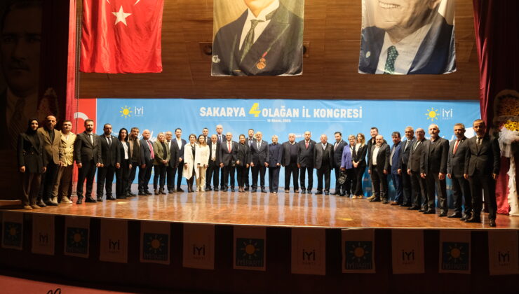 İYİ Parti Sakarya İl Kongresi gerçekleşti