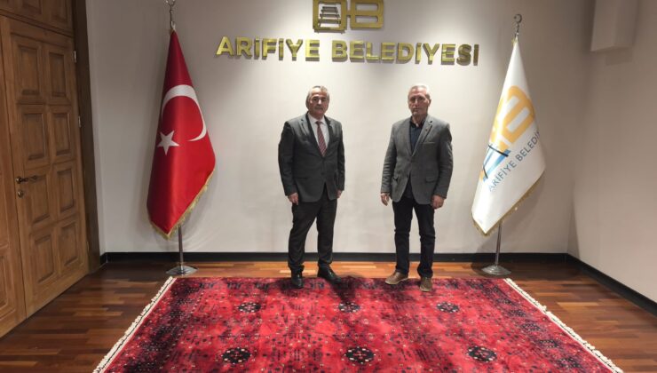 Arifiye Muhtarlar Derneği Başkanını ağırladı