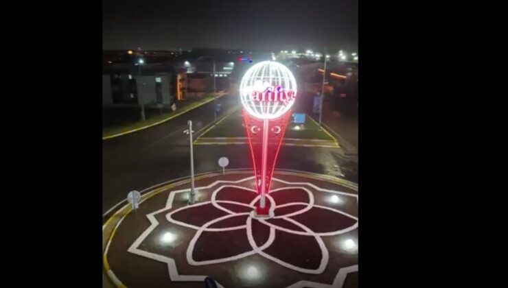 O kavşak yeni görünümüyle Arifiye’mize çok yakıştı!