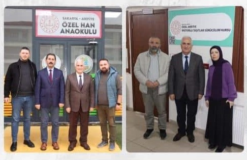 İlçe Milli Eğitim Müdüründen Özel Okul ve Özel MTSK Ziyaretleri
