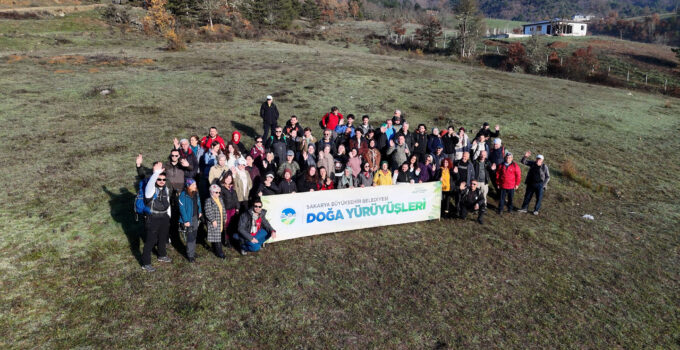 Sakarya’da doğa yürüyüşlerine büyüleyici final
