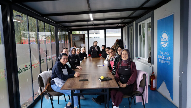 Büyükşehir’den Arifiye’ye profesyonel mutfak atölyesi